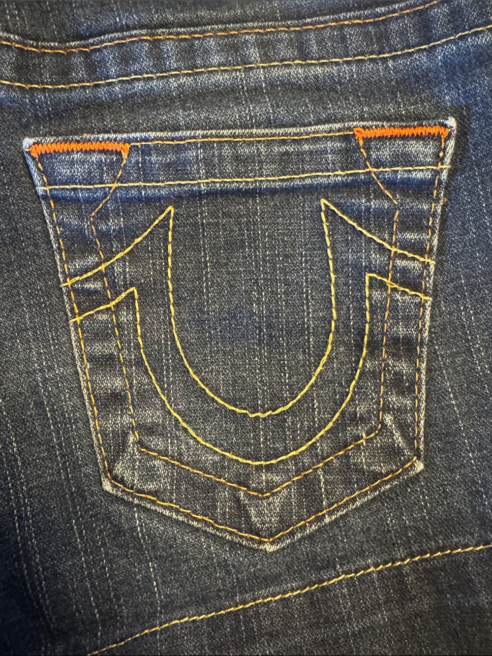 True Religion Allie Cuff Distressed Denim Short - Women’s 27